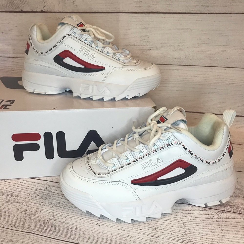Fila Women's Disruptor II Premium Repeat Size 9